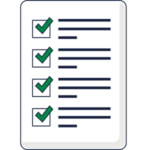 icono curso dele c1 check lista contenidos